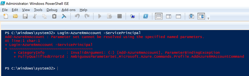 PowerShell scripting error handling