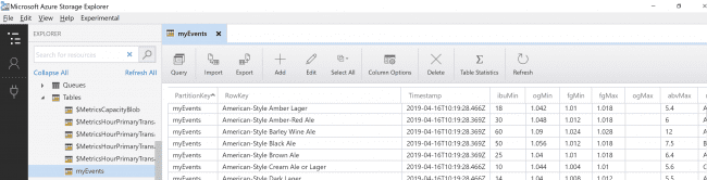 Beer Styles Added to Azure Table Service.PNG